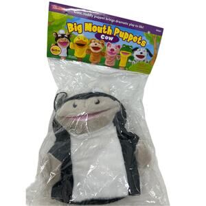 Lakeshore Big Mouth Cow Puppet NWT